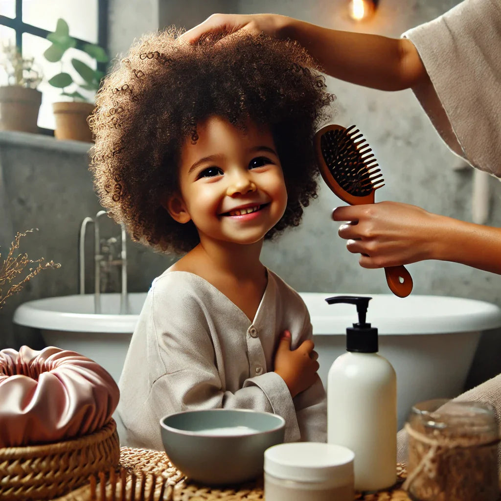 Soin cheveux de nos enfants