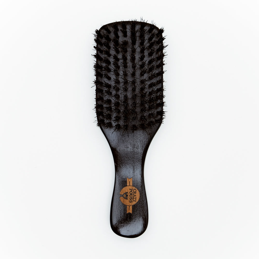 CRAZY POUSS - Brosse lissante en bois - 12 couleurs