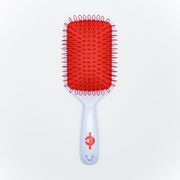 CRAZY POUSS - Brosse brushing - Rouge et blanche