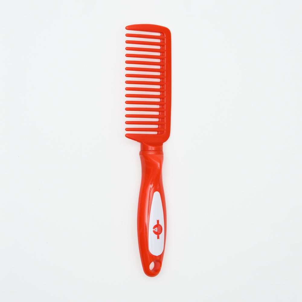 CRAZY POUSS - Peigne à dents large manche - 3 couleurs