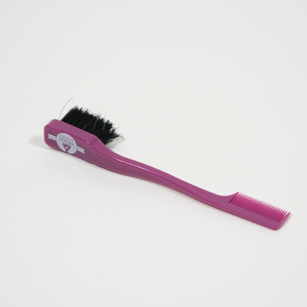CRAZY POUSS - Mini brosse baby hair - 4 couleurs