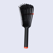 CRAZY POUSS - Brosse démêlante - Curly brush - Noire