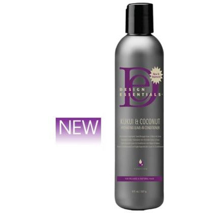 Design Essentials - Kukui & Coconut Hydrating Leave-In Conditioner (Après-shampoing avec ou sans rinçage)