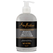 Shea Moisture - Black Soap Bamboo Charcoal Balancing Conditioner (Après-shampoing)