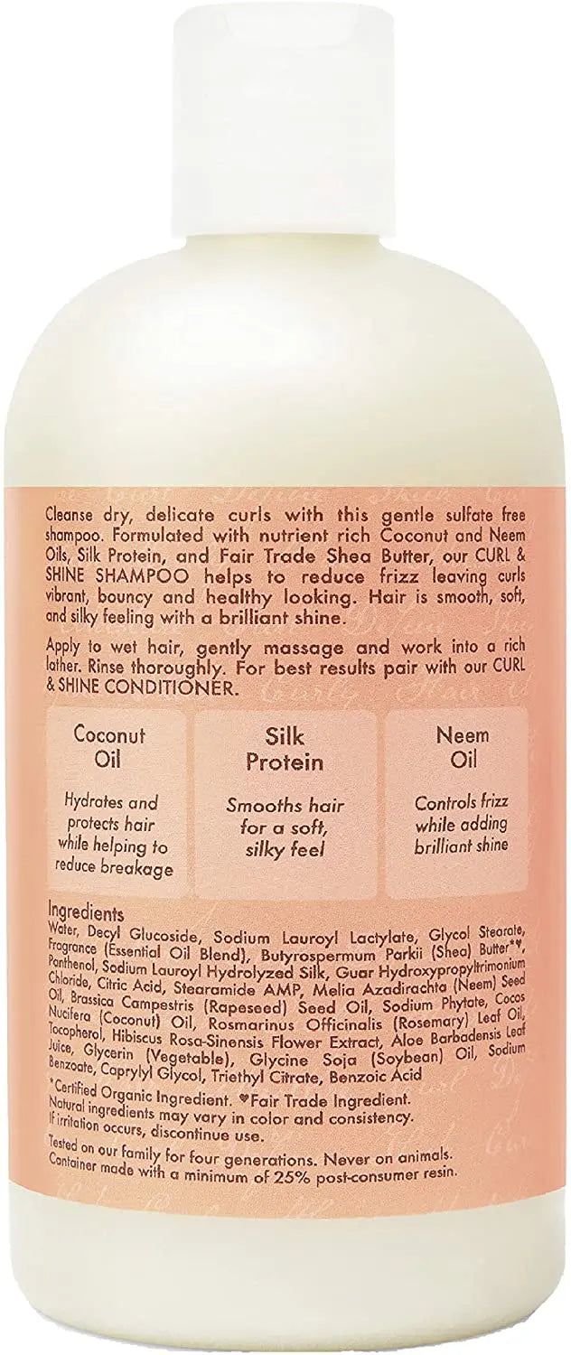 Shampoing COCONUT & HIBISCUS 384ml - SHEA MOISTURE