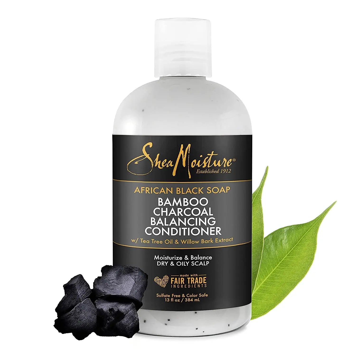 Après Shampoing Balancing Conditioner AFRICAN BLACK SOAP 384ml - SHEA MOISTURE