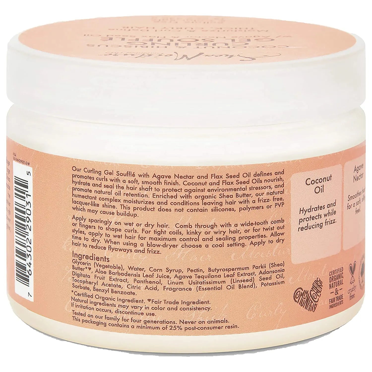 SHEA MOISTURE - COCONUT & HIBISCUS - Curling Gel Soufflé