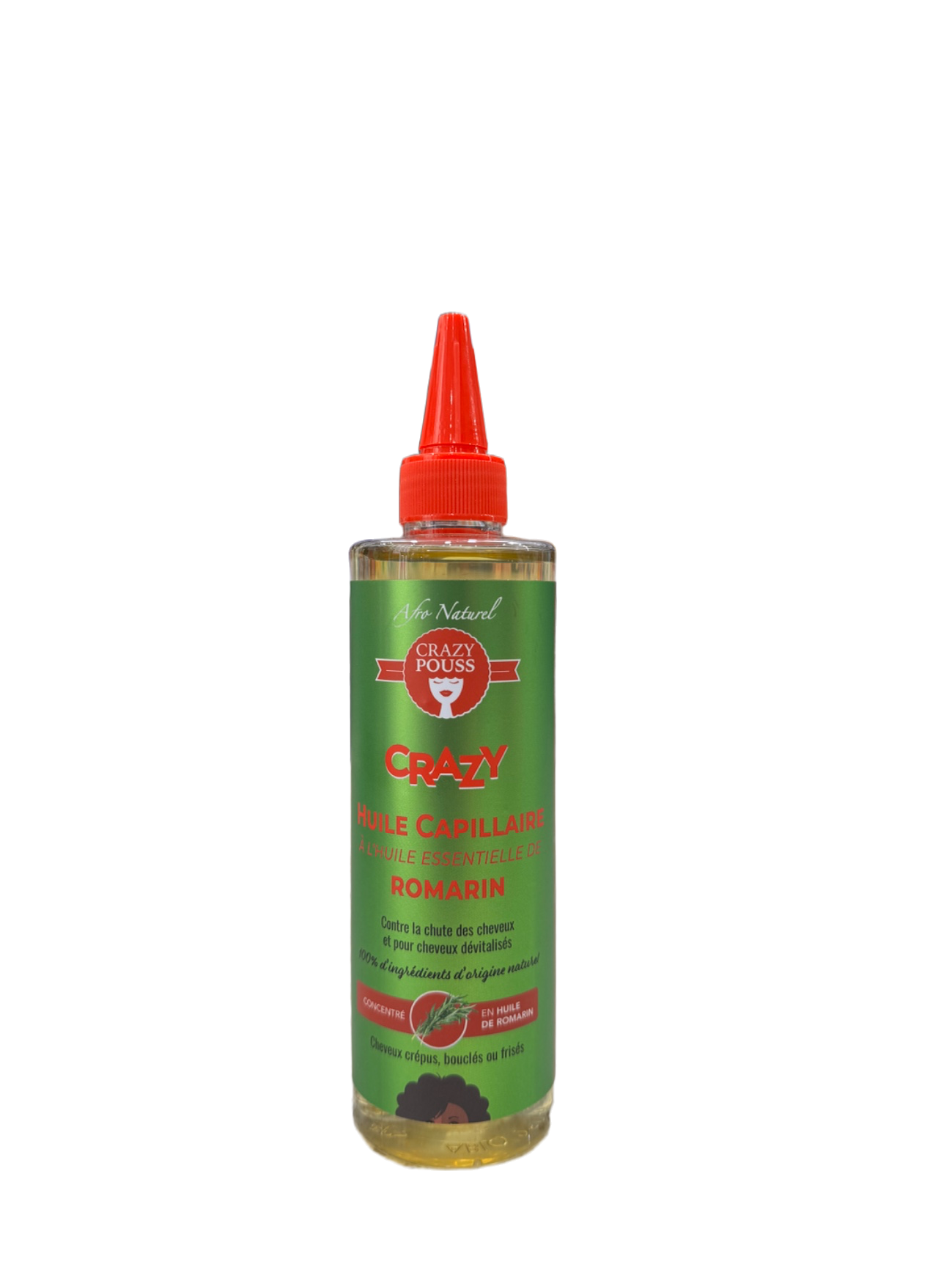 CRAZY POUSS - Huile Capillaire Romarin 250ml