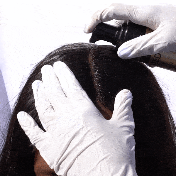 Mousse Lace Tinted Dark Brown - EBIN