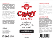 CRAZY POUSS - Crème oxydante - Crazy blond - Blanc