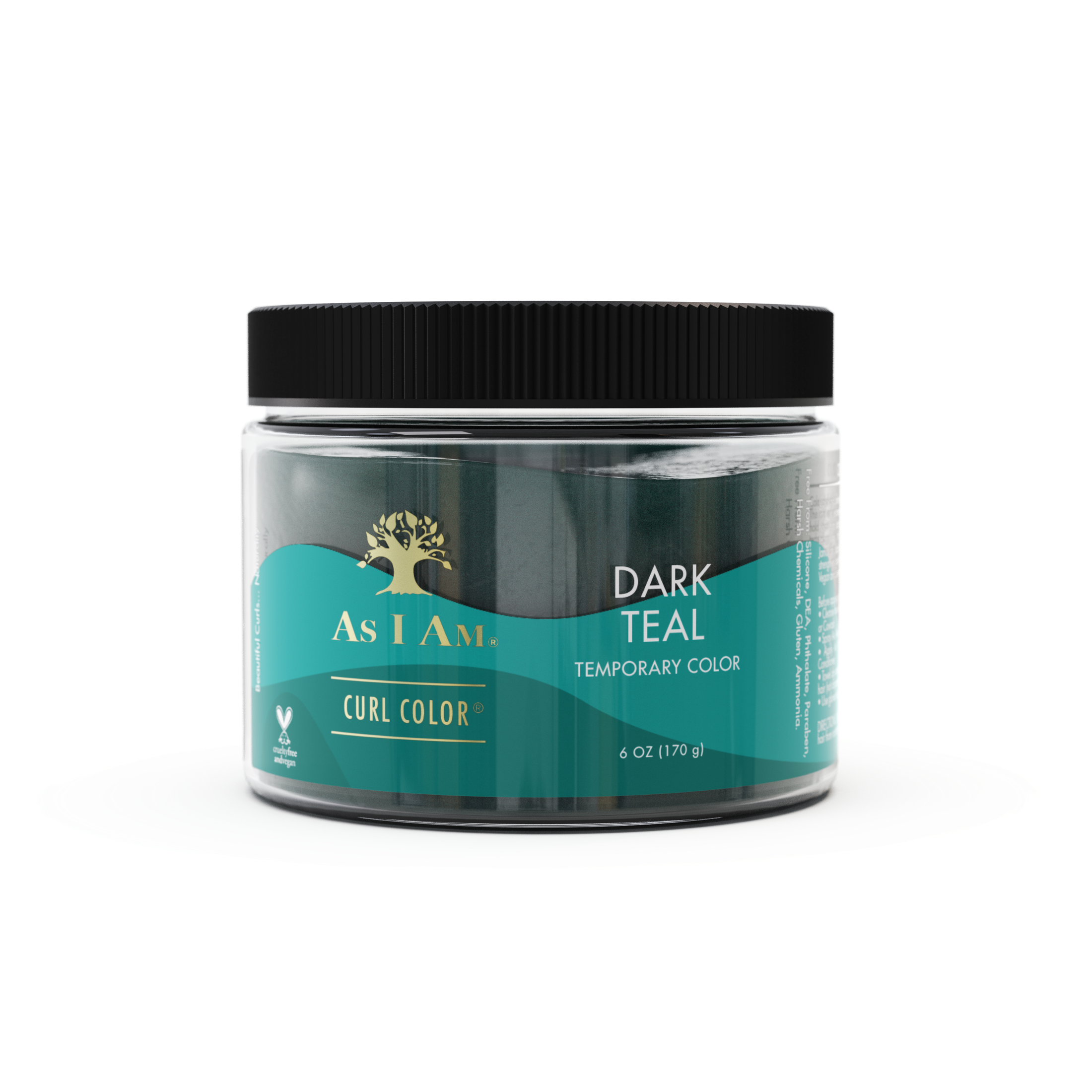 As I am - Curl Color - Gelée Colorante (temporaire) & Coiffante - Dark Teal