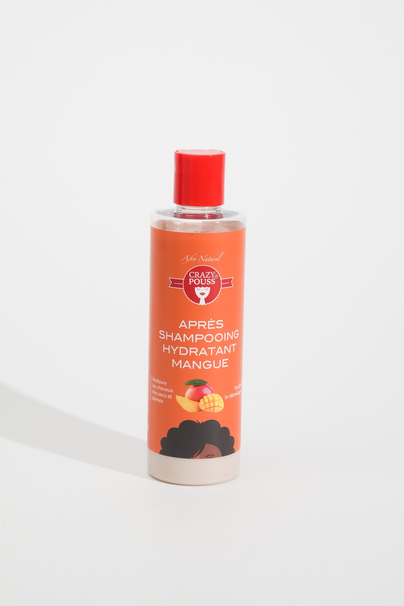CRAZY POUSS - Gamme de shampoing et après-shampoing à la mangue