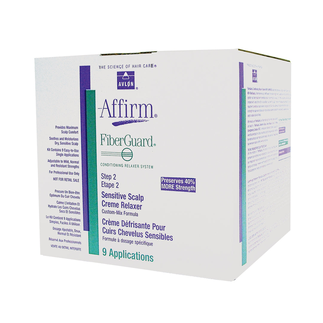 Fiberguard Sensitive Scalp Relaxer 9 Application