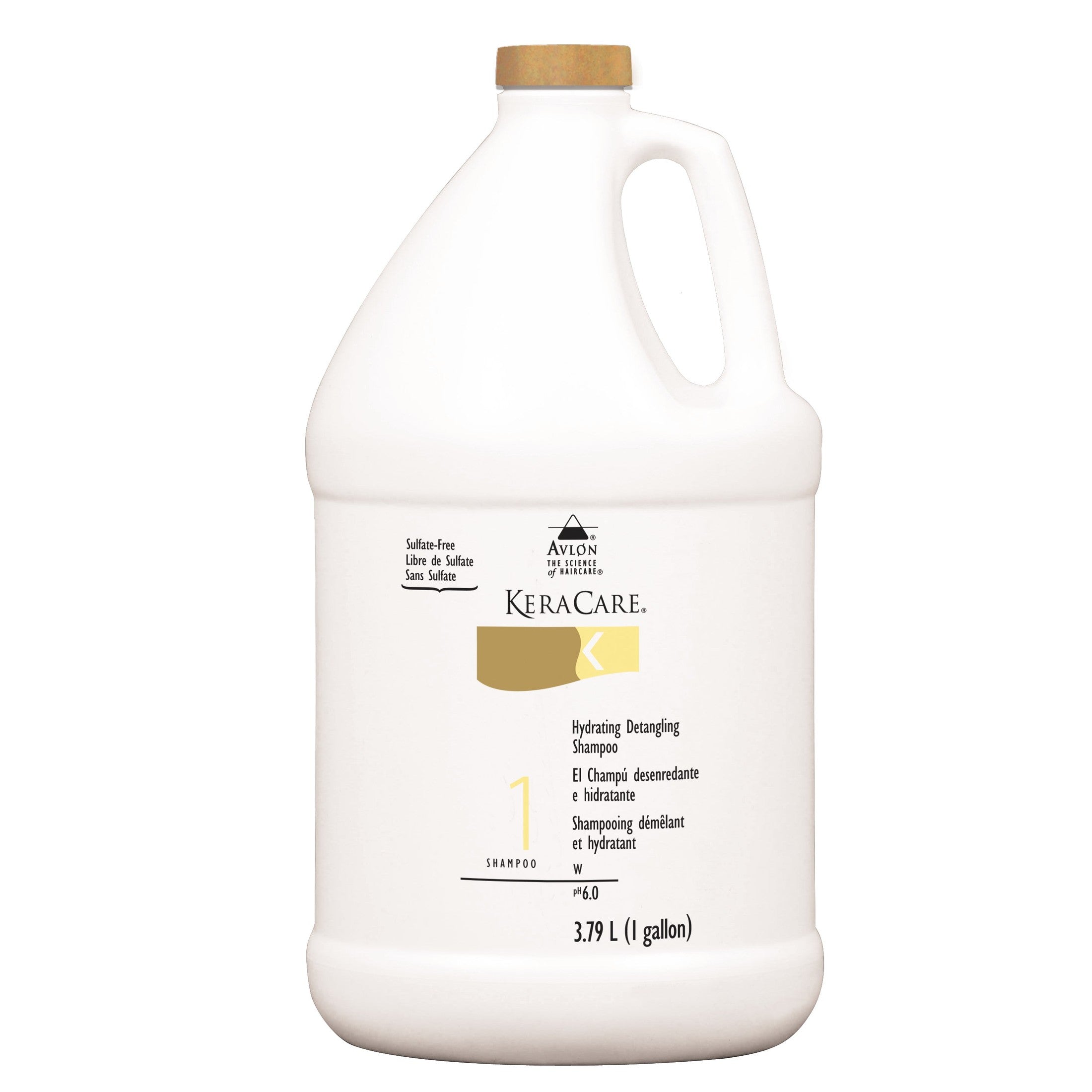 Keracare - Shampoo - Hydrating Detangling Shampoo (Shampoing hydratant démêlant) - 3,79L