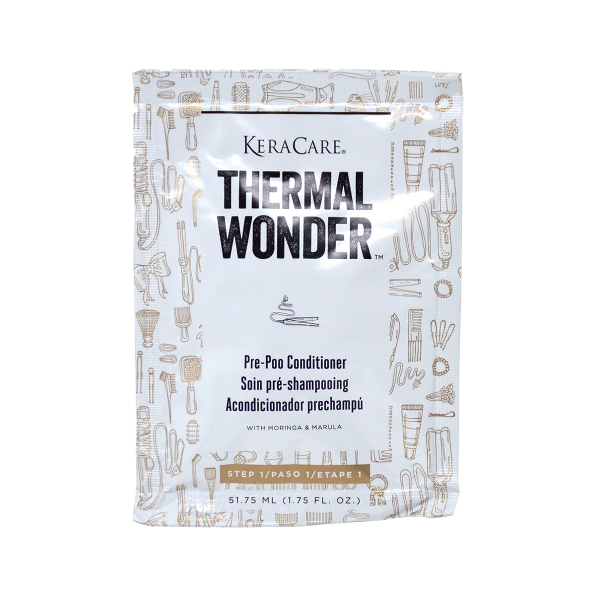 Keracare - Thermal Wonder - Pre-Poo Conditioner (Soin pré-shampoing) - Sachet unidose