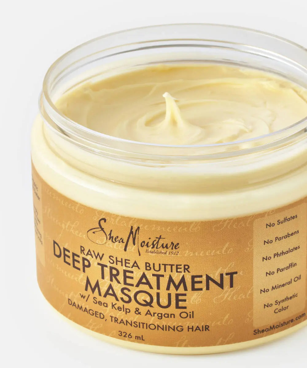 Deep Treatment Masque RAW SHEA BUTTER 340g - SHEA MOISTURE