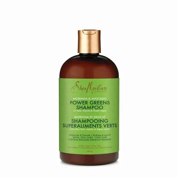 Shampoing POWER GREENS 384ml - SHEA MOISTURE