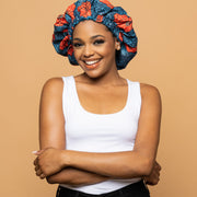 CRAZY POUSS - Bonnet en wax modèle 005