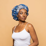 CRAZY POUSS - Bonnet en wax modèle 030 - Conservateur d’hydratation - Plusieurs couleurs