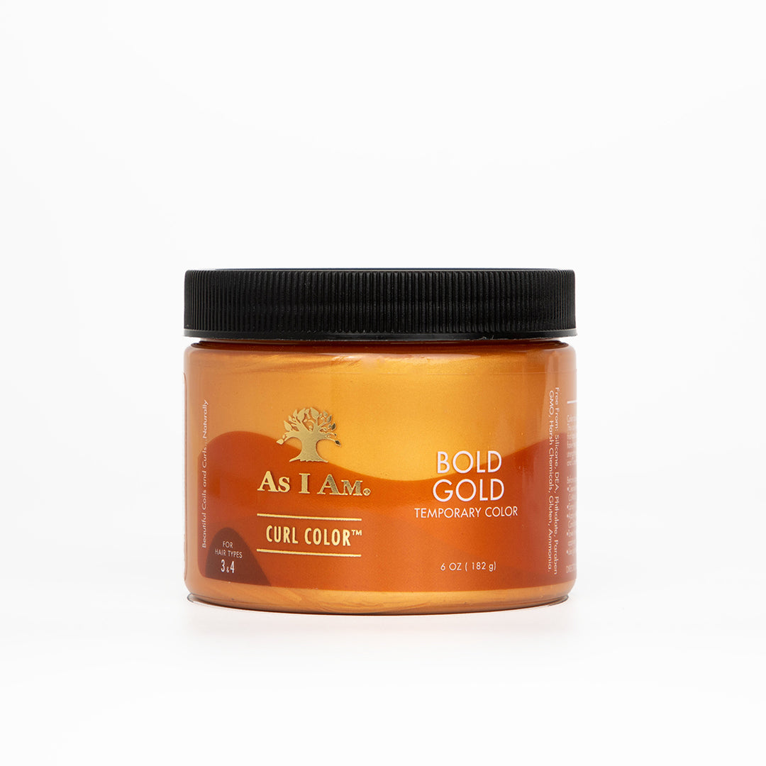 As I am - Curl Color - Gelée Colorante (temporaire) & Coiffante - Bold Gold