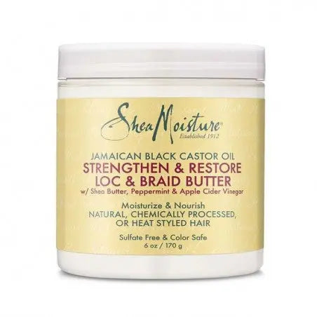 SHEA MOISTURE - JAMAICAN BLACK CASTOR OIL - Loc & Braid Butter 171ml