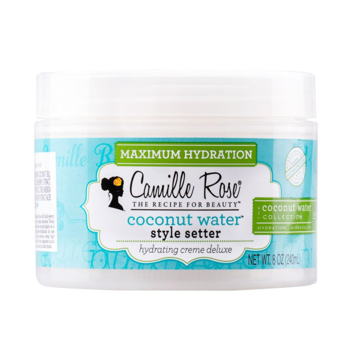 Camille Rose Naturals - Coconut Water Style Setter (Crème coiffante hydratante)