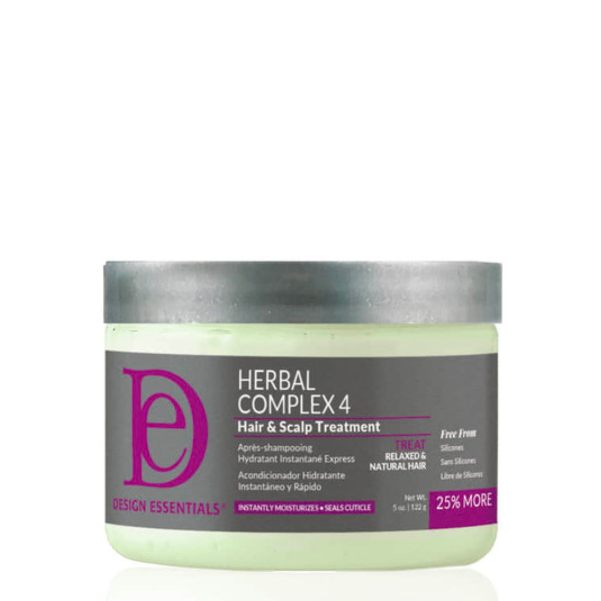Design Essentials - Herbal Complex 4 Hair & Scalp Treatment (Crème pour la pousse)