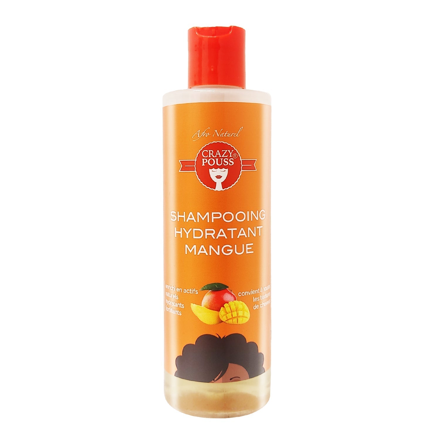 CRAZY POUSS - Shampooing à la mangue