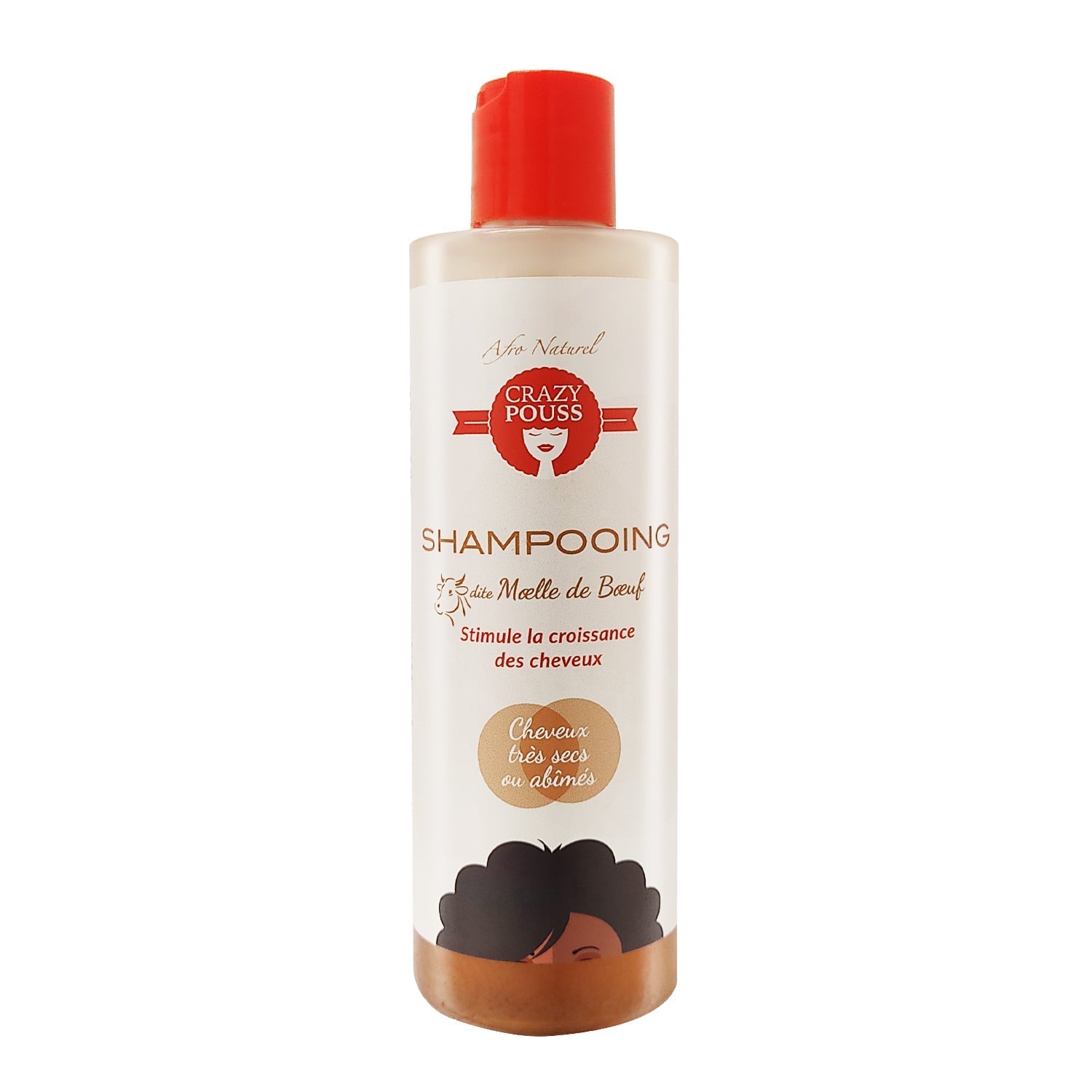 CRAZY POUSS - Shampooing à la moelle de boeuf 250ml