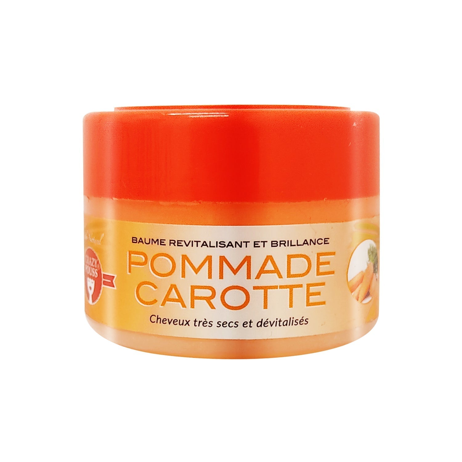 CRAZY POUSS - Pommade baume 150ml - Carotte