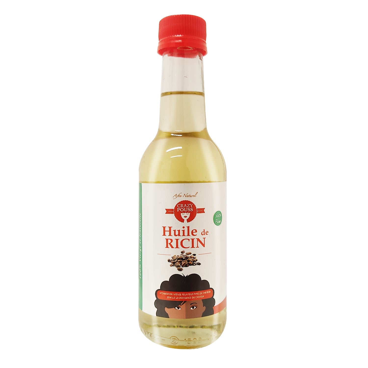 CRAZY POUSS - Huile de ricin naturelle