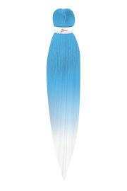 EZ Braid Platinum 2 X 20" - Diamina Hair - PLT LIGH BLUE, 20"