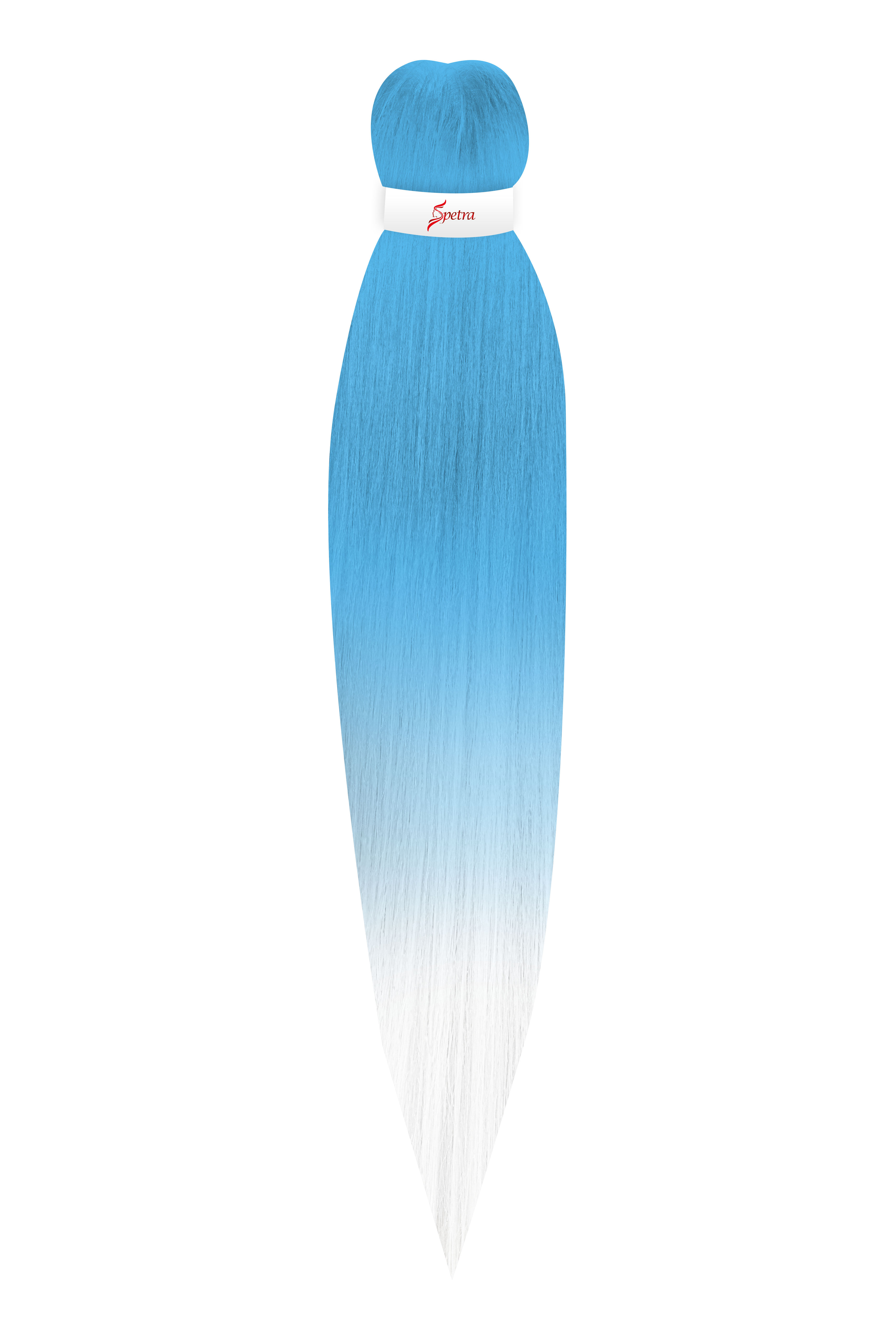 EZ Braid Platinum 2 X 20" - Diamina Hair - PLT LIGH BLUE, 20"