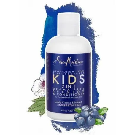 Shampoing Enfant DRAMA FREE 2en1 237ml - SHEA MOISTURE
