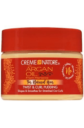 CREME OF NATURE – ARGAN OIL – Twist & Curl Pudding