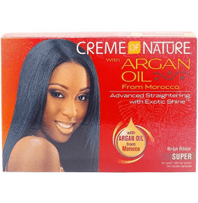 Défrisage à l'Huile d'Argan - CREME OF NATURE