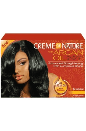 CREME OF NATURE – ARGAN OIL – Plex Strenghtening Relaxer System