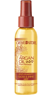 CREME OF NATURE – ARGAN OIL – Anti-Humidity Gloss Shine Mist 118ml