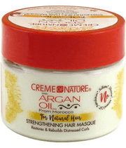CREME OF NATURE – ARGAN OIL – Strenghtening Hair Masque 326ml