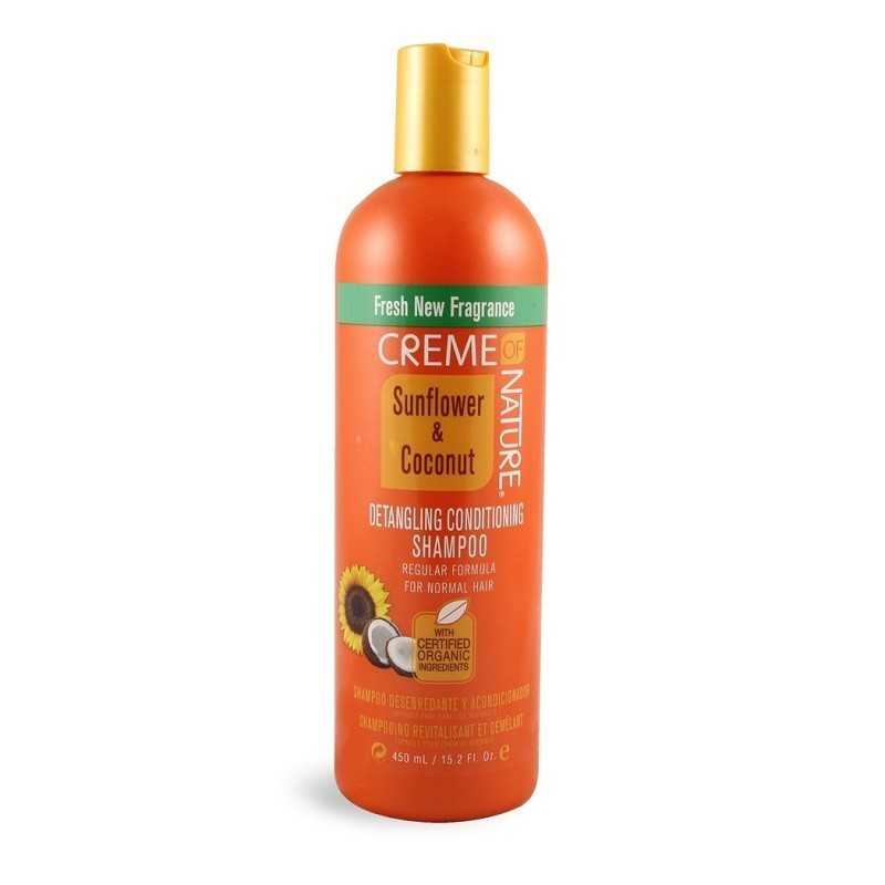 Shampoing 2en1 SUNFLOWER & COCONUT 450ml - CREME OF NATURE