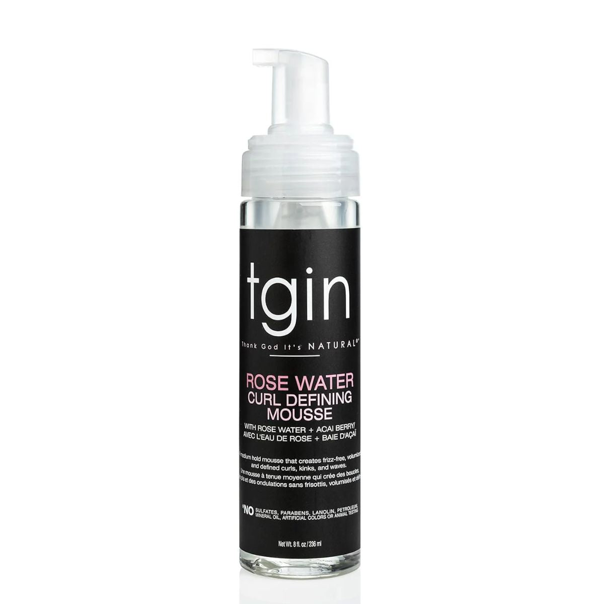 TGIN - Rose Water Curl Defining Mousse